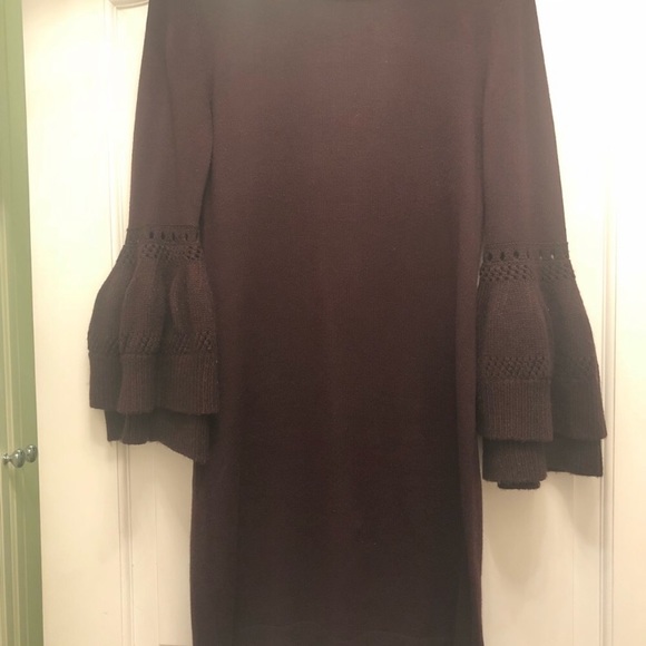 Eliza J bell sleeve sweater dress XS - Picture 6 of 6